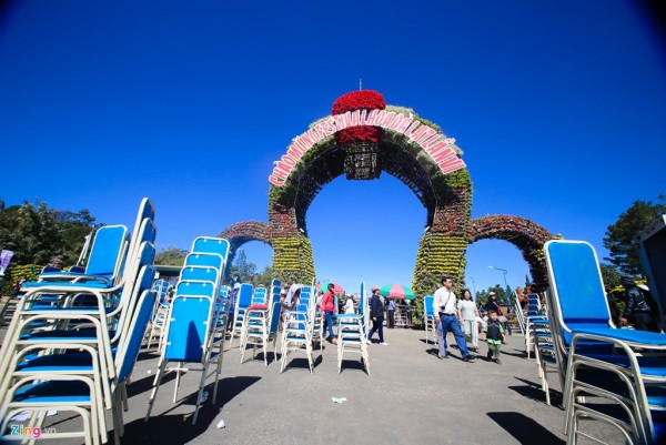 Đà Lạt rực rỡ trước giờ khai mạc Festival hoa 2015