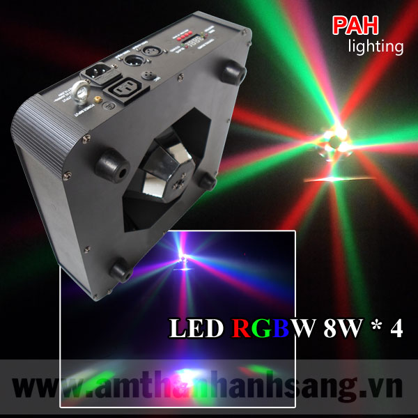 Đèn quay kim tự tháp quét trung tâm