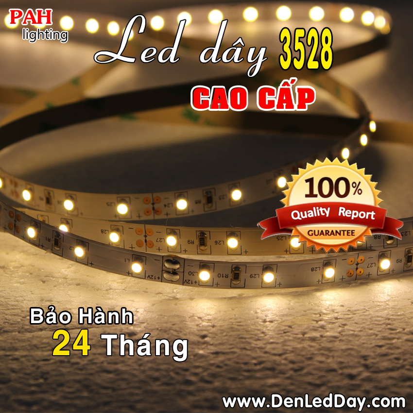 LED dây 3528 Trắng Ấm