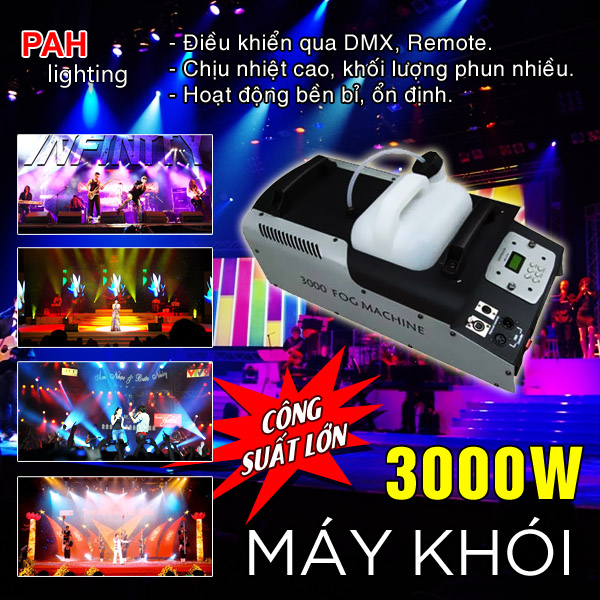 Máy phun khói 3000w