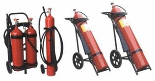 Bình bột chữa cháy loại xe đẩy ST03